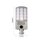 Luz de rua solar com bateria