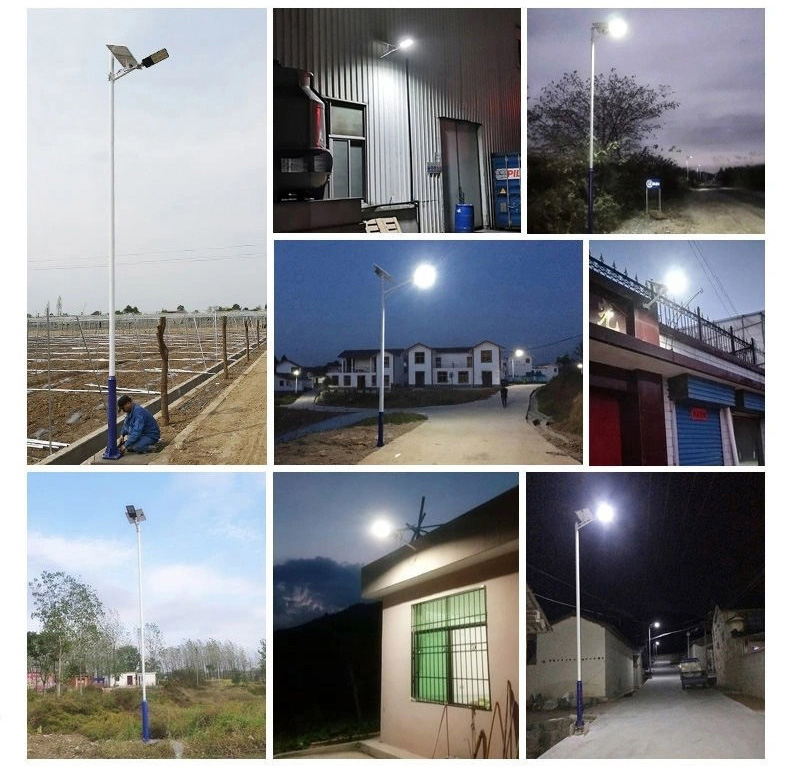 Projet de lampadaire solaire avec poteau Prix-