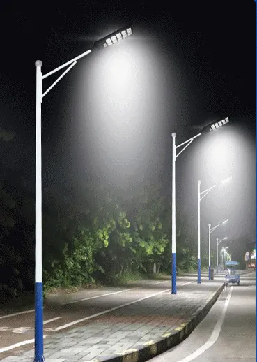 solar street lighting all in one lighting automatically at night