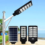 melhor candeeiro de rua com energia solar